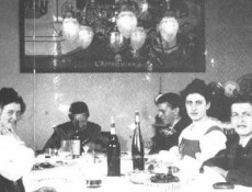 Familia Wittgenstein. Ludwig Wittgenstein al final a la derecha