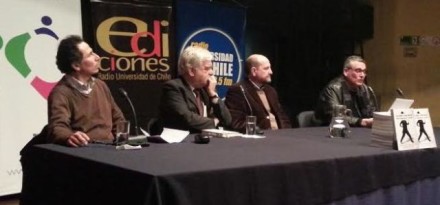 Fernando Araos, Juan Pablo Cárdenas, Marcelo Lewkow y Mauricio Tolosa - Fotografía de Mariluz Soto 