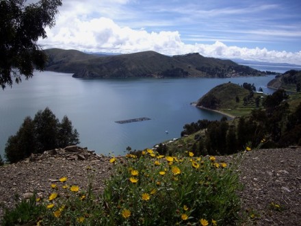 El lago Titicaca -Fotografía de Pilar Clemente