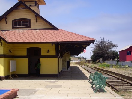 Estación de tren de Cartagena. Fotografía de Pilar Clemente.