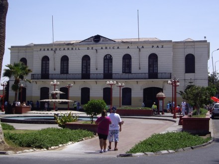 Estación de tren Arica. Fotografía de Pilar Clemente
