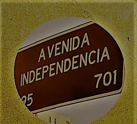 Avenida Independencia y los constituyentes 2021
